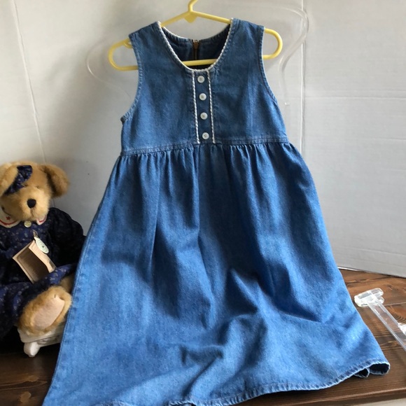 4t denim dress